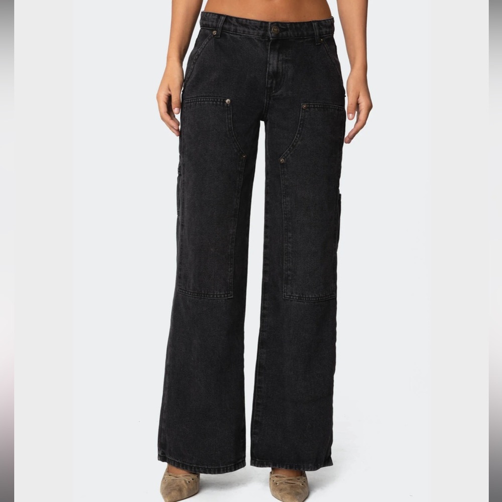 Edikted low rise carpenter jeans